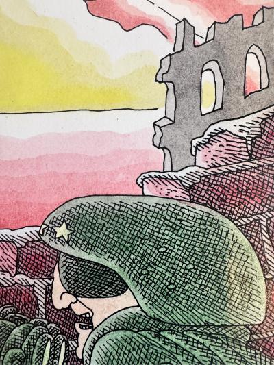 Gahan Wilson Original Gahan Wilson Artwork War on Drugs is Really Getting Out of Hand
