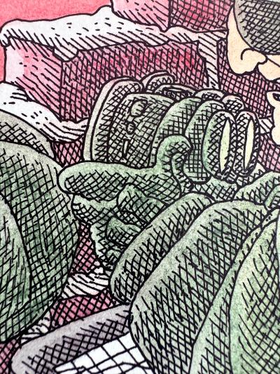 Gahan Wilson Original Gahan Wilson Artwork War on Drugs is Really Getting Out of Hand