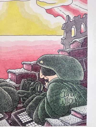 Gahan Wilson Original Gahan Wilson Artwork War on Drugs is Really Getting Out of Hand