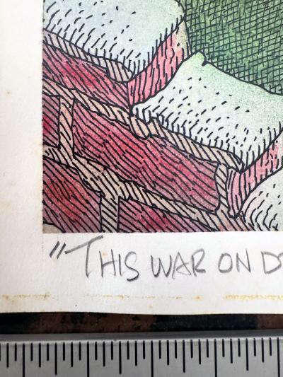 Gahan Wilson Original Gahan Wilson Artwork War on Drugs is Really Getting Out of Hand