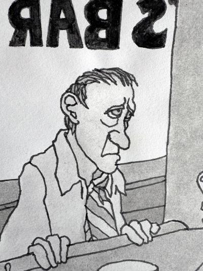 Gahan Wilson The Worlds Most Miserable Man Gets Bad News