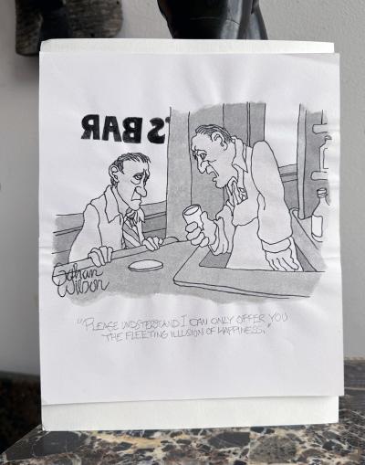 Gahan Wilson The Worlds Most Miserable Man Gets Bad News