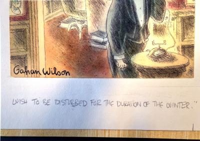 Gahan Wilson Wish Not to Be Disturbed for the Duration of Winter