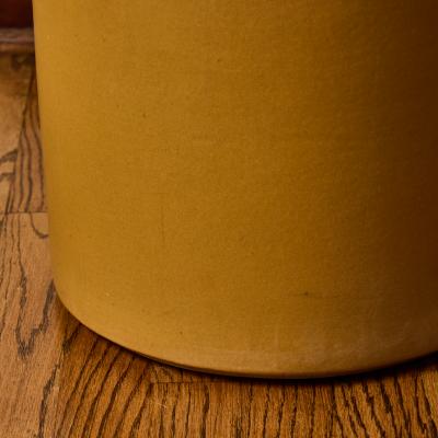 Gainey Ceramics 1970s Gainey Mustard Ceramic Planter