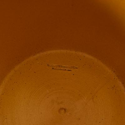 Gainey Ceramics Matte Yellow Glazed Ceramic Gainey Prototype Midcentury Chalice Planter