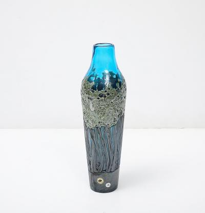Galliano Ferro Unique Blown Glass Vase by Galliano Ferro
