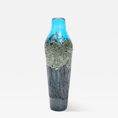 Galliano Ferro Unique Blown Glass Vase by Galliano Ferro