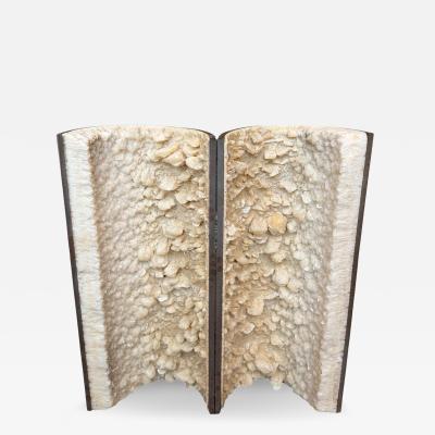 Galvanized Pipe Mineral Geode Industrial Chic Table Art