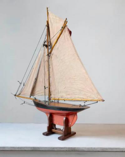 Gamages Gaff Rigged Cutter Pond Yacht