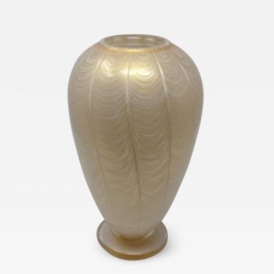 Gambaro Poggi Piume Feather Glass Vase by Gambaro Poggi