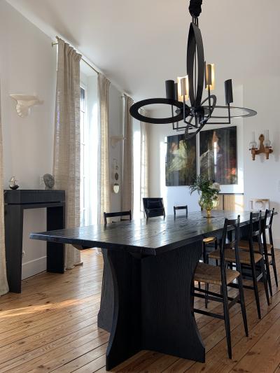 Gareth Devonald Smith ELLIPSE Bronze Chandelier