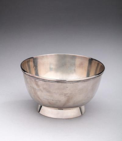 Garret Eoff Silver Bowl made by Garret Eoff