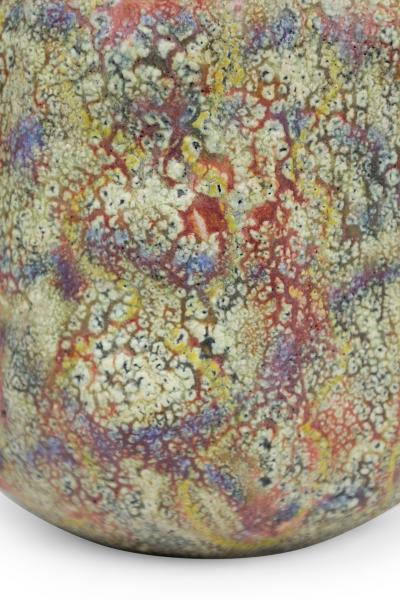 Gary DiPasquale Gary DiPasquale Contemporary Textural Amorphic Form Multi Colored Lobed Cylindri
