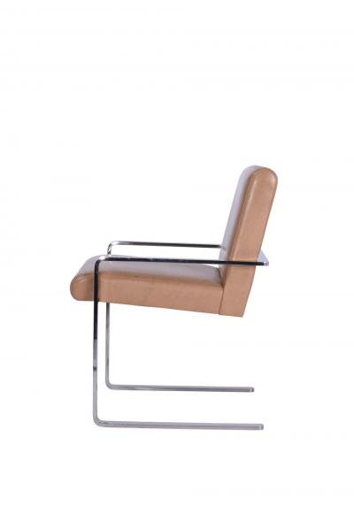 Gary Gutterman Gary Gutterman Stainless Steel Dining Table and Chair Set Axius Designs 1970
