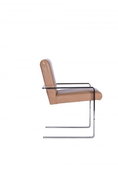 Gary Gutterman Gary Gutterman Stainless Steel Dining Table and Chair Set Axius Designs 1970