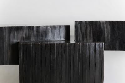 Gary Magakis Gary Magakis Blackened Steel Ledges Console USA 2016