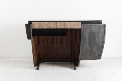 Gary Magakis Gary Magakis Blackened Steel and Layered Bronze Desk USA 2019