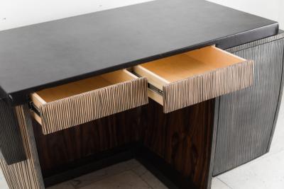 Gary Magakis Gary Magakis Blackened Steel and Layered Bronze Desk USA 2019