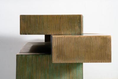 Gary Magakis Gary Magakis Bronze Bridged Console with Cabinets USA 2023