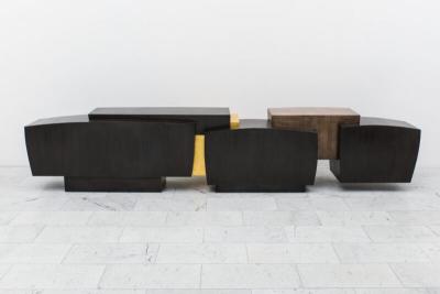 Gary Magakis Gary Magakis Cantilevered Console with Gilt Accent USA 2017