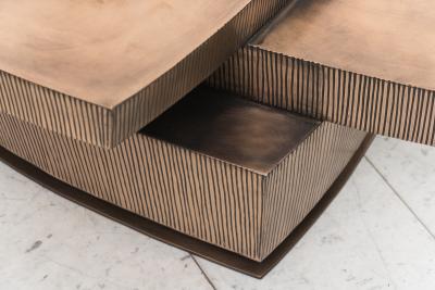 Gary Magakis Gary Magakis Stacked Bronze Low Table USA