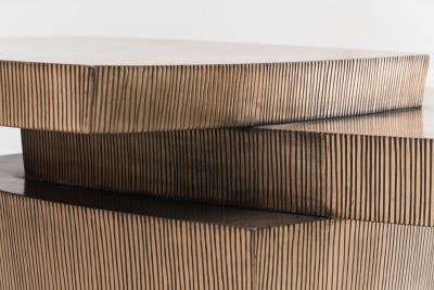Gary Magakis Gary Magakis Stacked Bronze Low Table USA