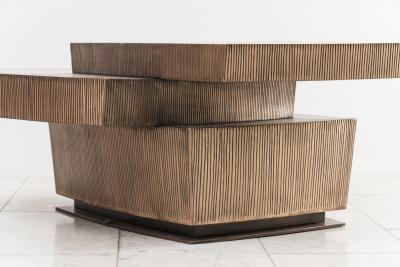 Gary Magakis Gary Magakis Stacked Bronze Low Table USA