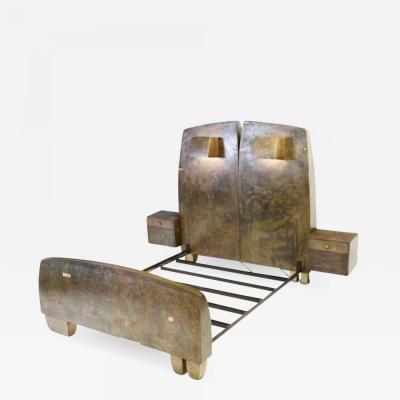 Gary Magakis Sculptural Bronze Bed USA