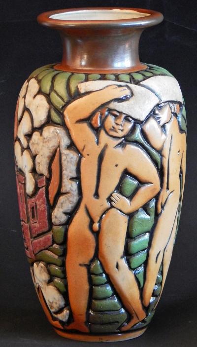 Gaston Goor Architecture by Gaston Goor 1902 1977 France ceramic circa 1930s