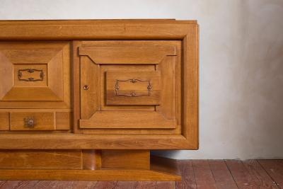 Gaston Poisson 1930s Art Deco Sideboard