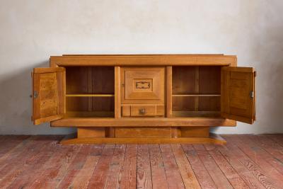 Gaston Poisson 1930s Art Deco Sideboard