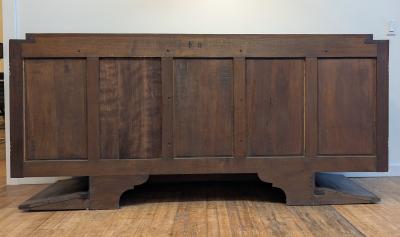 Gaston Poisson French Modernist Art Deco Credenza Sideboard