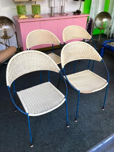 Gastone Rinaldi 10 Chairs model DU41 by Gastone Rinaldi for RIMA Italy 1956