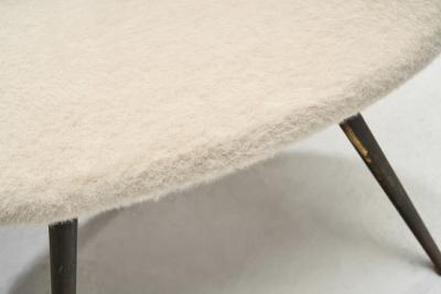 Gastone Rinaldi Chair with Lacquered Brass Legs by Gastone Rinaldi Attr for Rima Italy 1950s