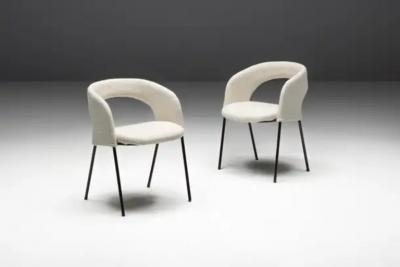Gastone Rinaldi Dining Chairs by Gastone Rinaldi for Rima Italy 1950s