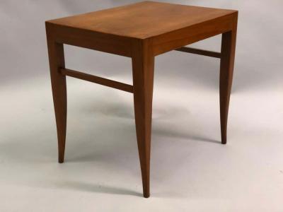 Gastone Rinaldi Gio Ponti Pair of Italian Midcentury Wood Benches Gio Ponti Hotel Parco di Principe