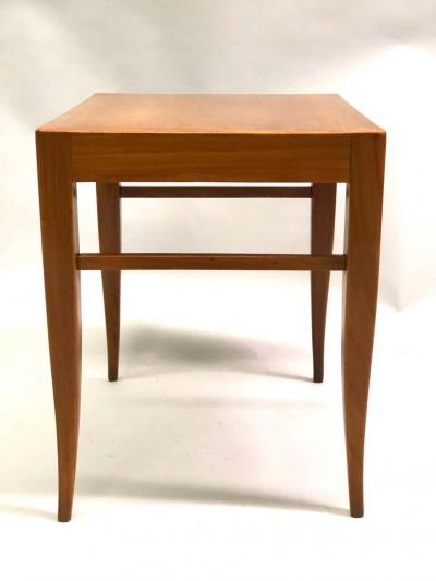 Gastone Rinaldi Gio Ponti Pair of Italian Midcentury Wood Benches Gio Ponti Hotel Parco di Principe