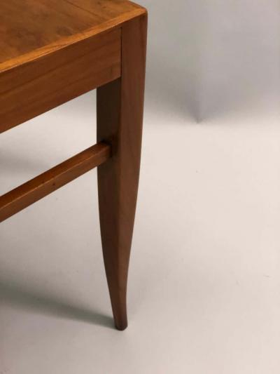 Gastone Rinaldi Gio Ponti Pair of Italian Midcentury Wood Benches Gio Ponti Hotel Parco di Principe