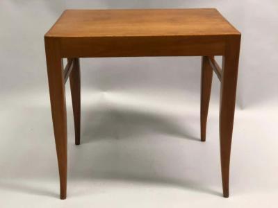 Gastone Rinaldi Gio Ponti Pair of Italian Midcentury Wood Benches Gio Ponti Hotel Parco di Principe