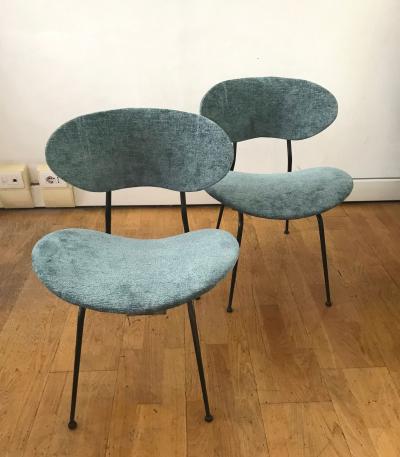 Gastone Rinaldi Pair of Lounge Chairs