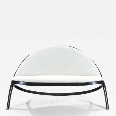 Gastone Rinaldi Rare Large Saturno Armchair by Gastone Rinaldi for Rima