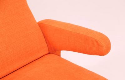 Gastone Rinaldi Rare Swivel Armchair P74 by RIMA