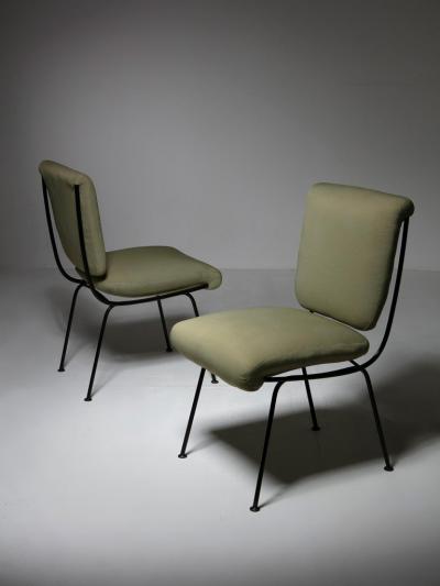 Gastone Rinaldi Set of Five DU24 Chairs by Gastone Rinaldi for Rima
