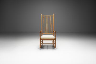 Gemla Karl Axel Adolfsson Isabella Rocking Chair for Gemla Sweden 20th Century