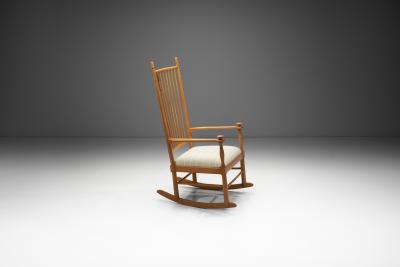 Gemla Karl Axel Adolfsson Isabella Rocking Chair for Gemla Sweden 20th Century