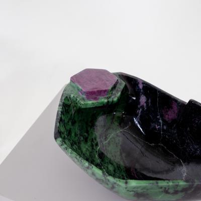 Gemstone bowl Amethyst Germany 1960s 70s