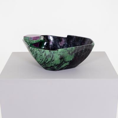 Gemstone bowl Amethyst Germany 1960s 70s