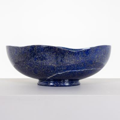 Gemstone bowl Lapislazuli Germany 1960s 70s