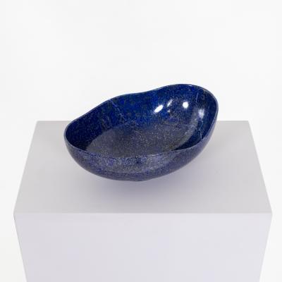 Gemstone bowl Lapislazuli Germany 1960s 70s
