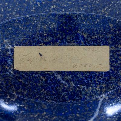 Gemstone bowl Lapislazuli Germany 1960s 70s